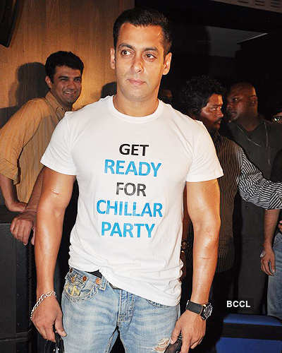 Salman @ 'Chillar Party' press meet