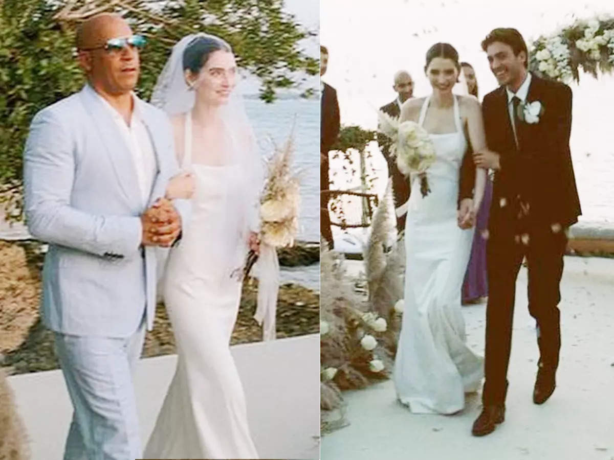 Pictures of Vin Diesel walking down the aisle with Paul Walker’s daughter at her wedding will make you emotional!