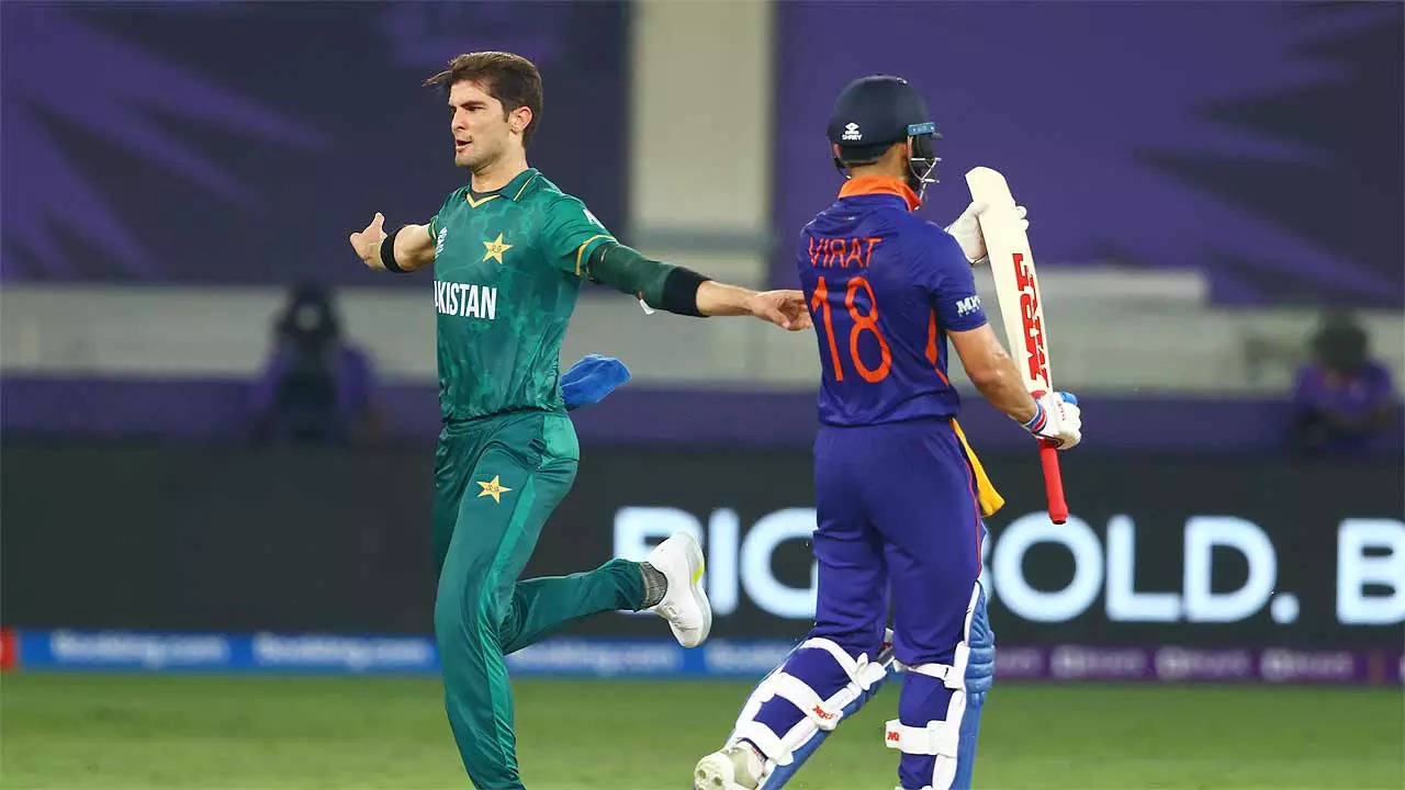 Shaheen Afridi showed intensity with the new ball, says Virat Kohli | Cricket News - Times of India