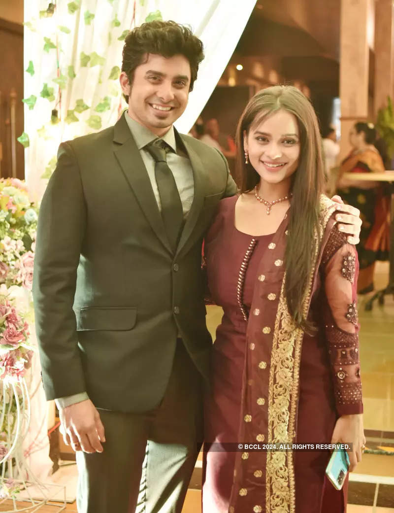 Inside pictures from Marathi actor Suyash Tilak and Aayushi Bhave’s wedding festivities!