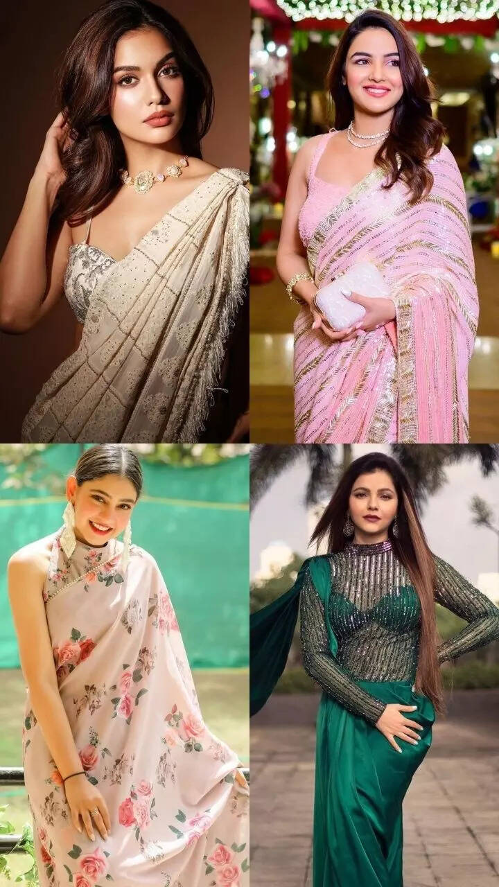 Wear a saree like these TV actresses 