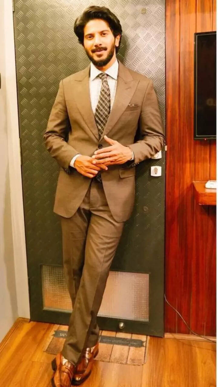 Dulquer Salman looked sharp in suits 