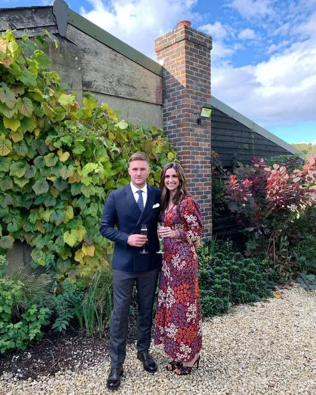 Jason Roy and wife Elle Winter