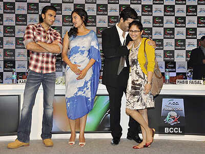 Ranveer with Sonakshi at FICCI seminar