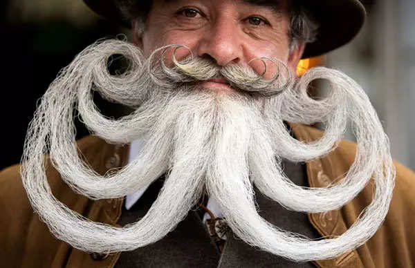 These pictures of stylish moustaches and beards will leave you spellbound