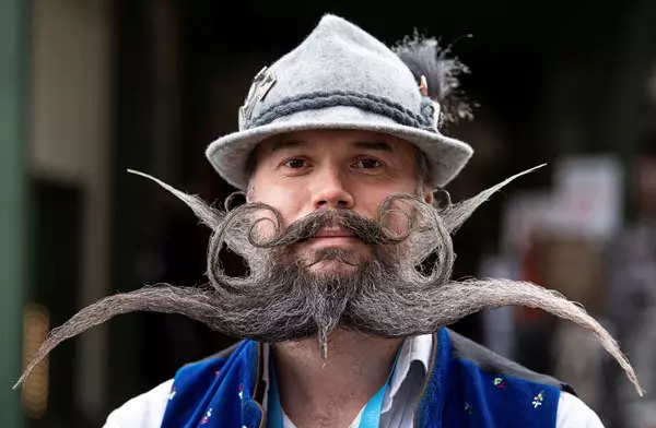 These pictures of stylish moustaches and beards will leave you spellbound
