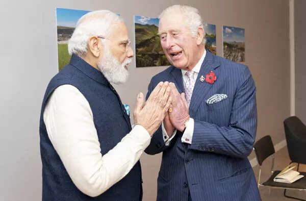 PM Narendra Modi meets Prince Charles