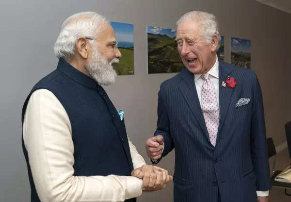 PM Narendra Modi meets Prince Charles