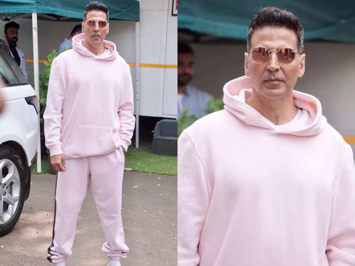 Kami pikir Akshay Kumar memiliki lebih banyak pakaian merah muda di lemari pakaiannya daripada istri Twinkle Khanna