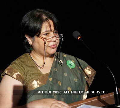 Om Puri with his son @ 'Fools for forests'