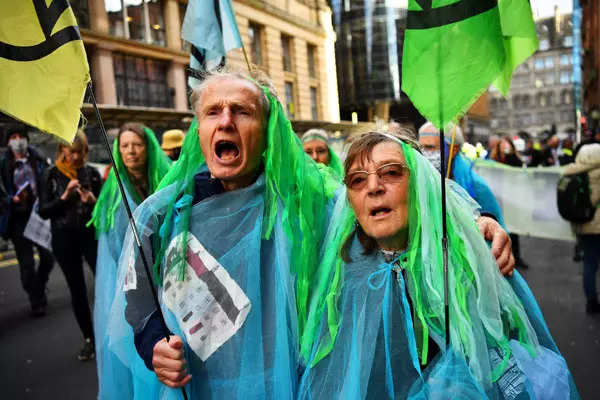 COP26 Summit: Climate activists hold protest