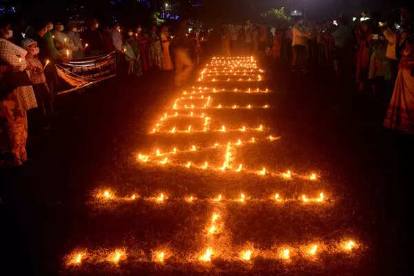 40 pictures from Diwali celebrations across India