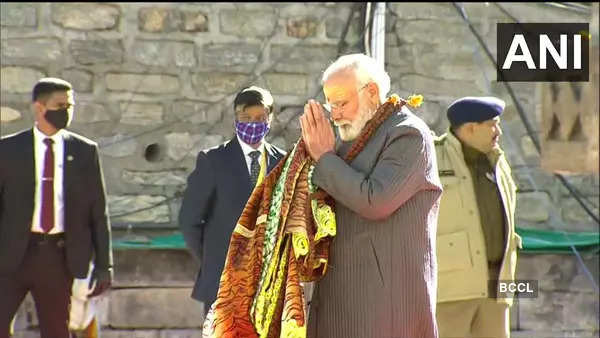 PM Modi visits Kedarnath Temple