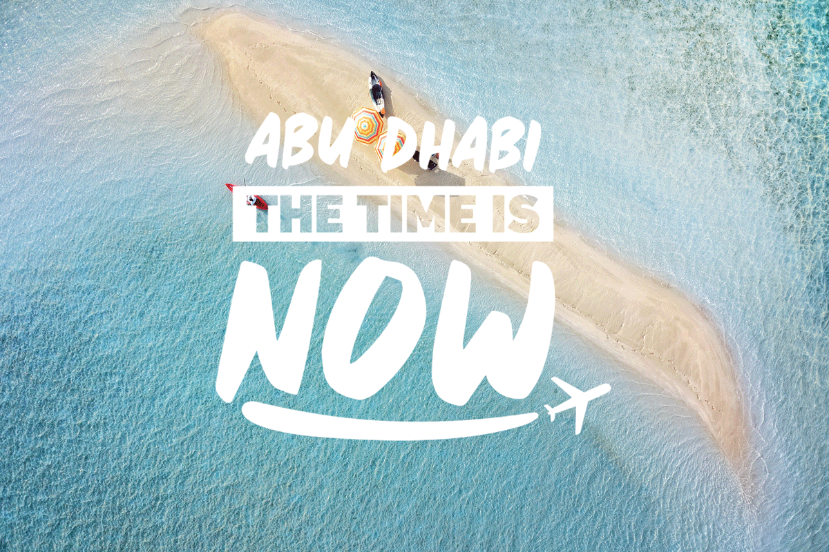 Eternal sunshine, a laid-back island life, iconic landmarks and adventure are just some reasons the ‘Time is Now’ to Visit Abu Dhabi!