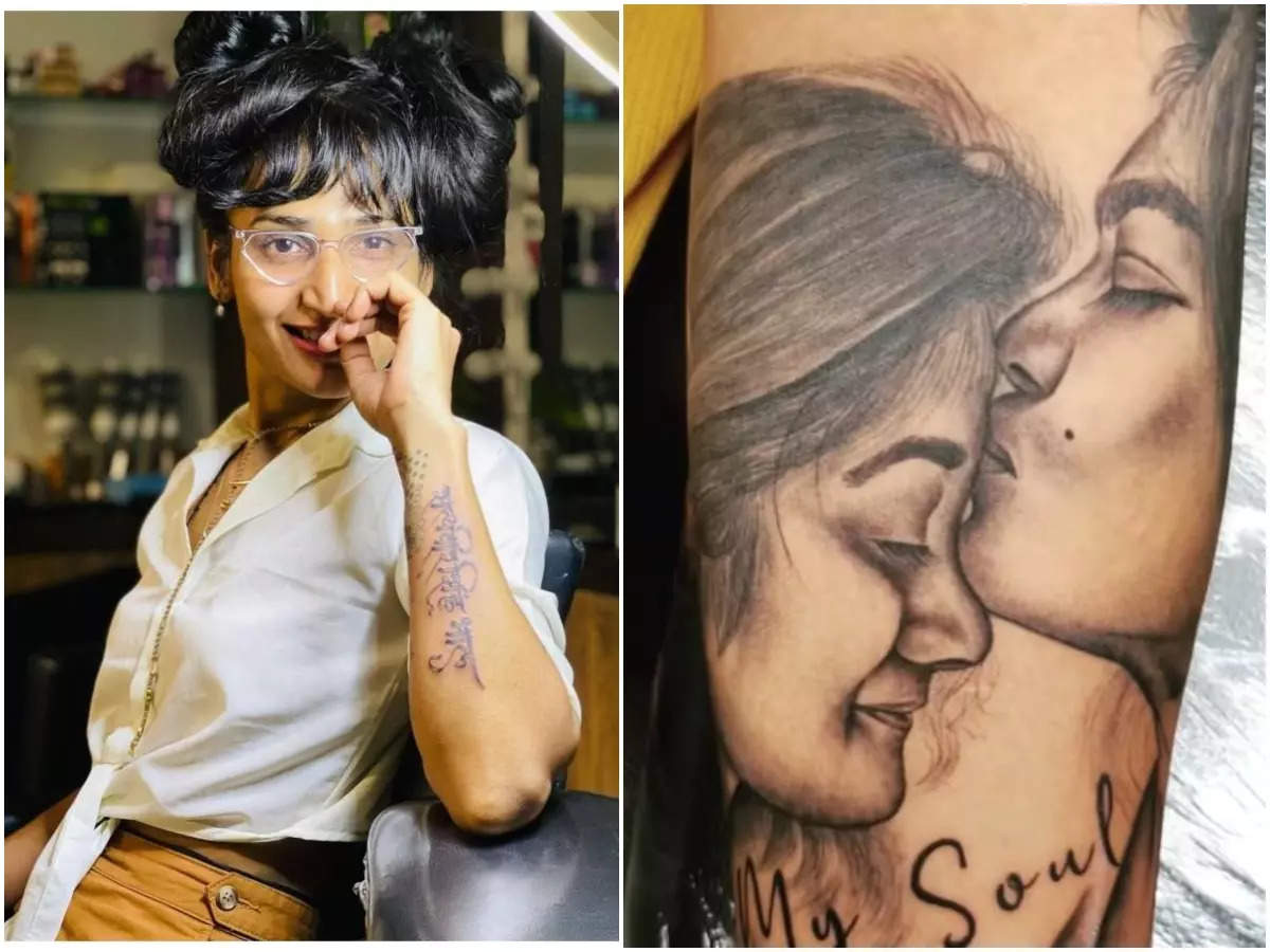 From Manju Pillai's tattoo on mother's love to Dimpal Bhal getting her late  father's name inked: Malayalam TV stars and their unique tattoos | The  Times of India