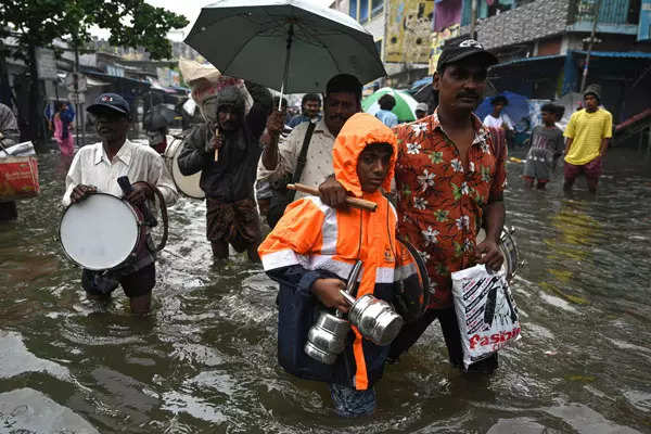 These pictures of waterlogging in Chennai go viral