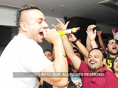 Juggy D  performs @ Timescity's party