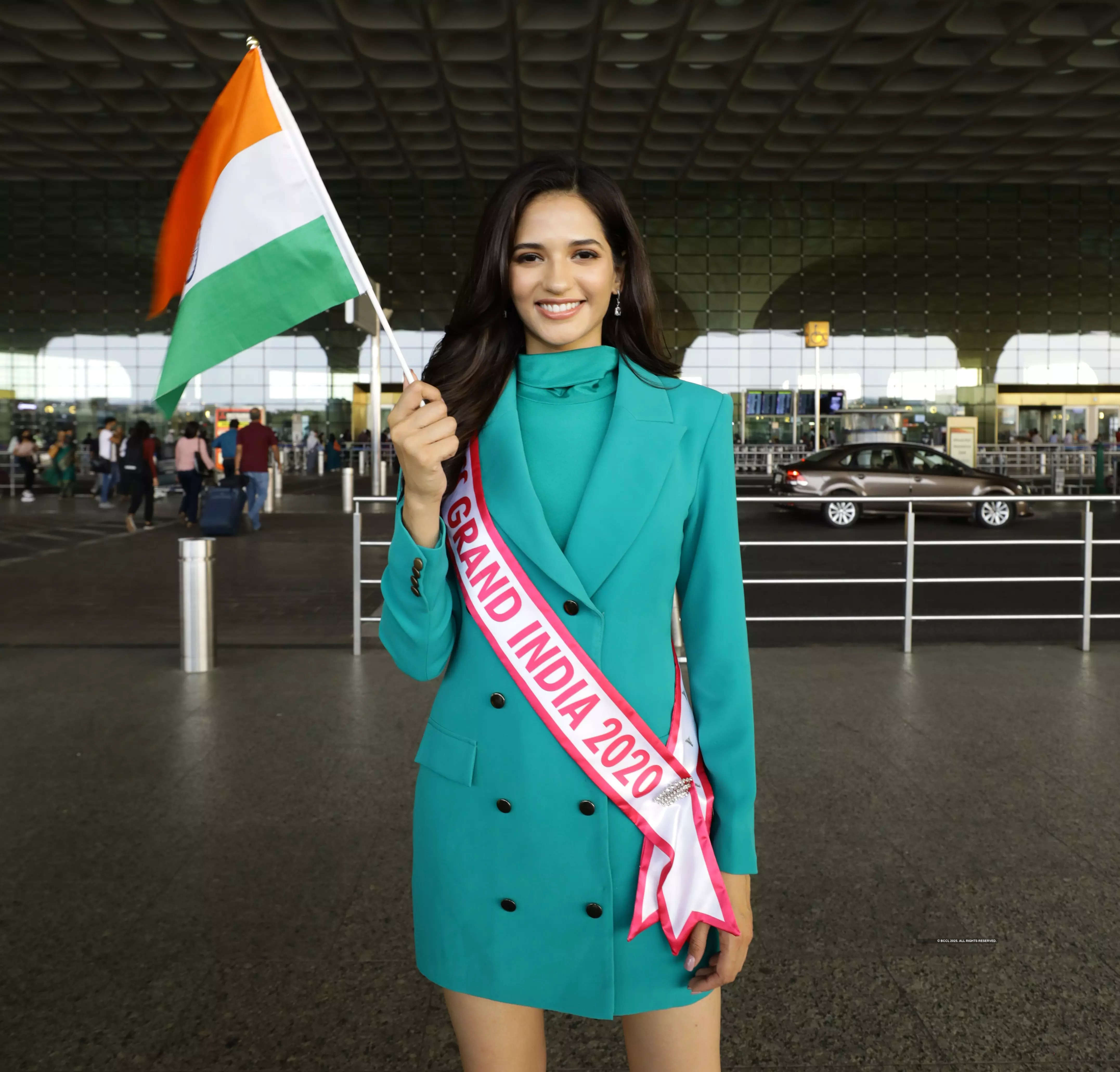 India's Manika Sheokand jets off to Thailand for Miss Grand International 2021!