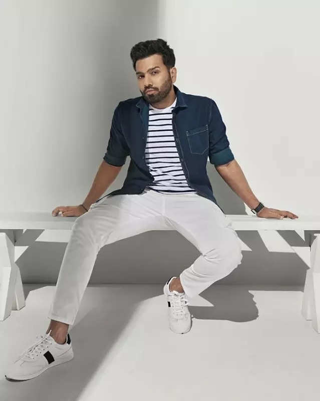 Rohit Sharma's most stylish looks in photos that prove the 'Hitman' as a flamboyant cricketer