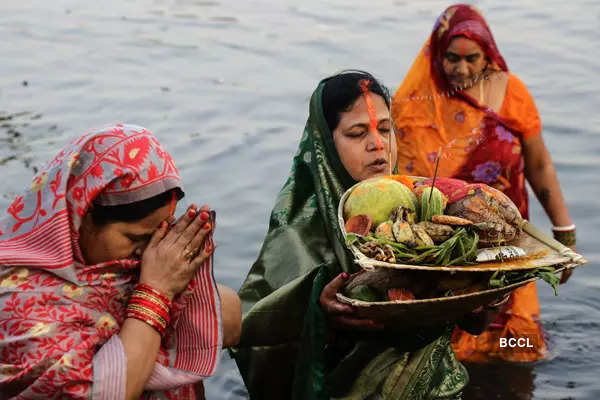 Pictures from Chhath Puja celebrations across India