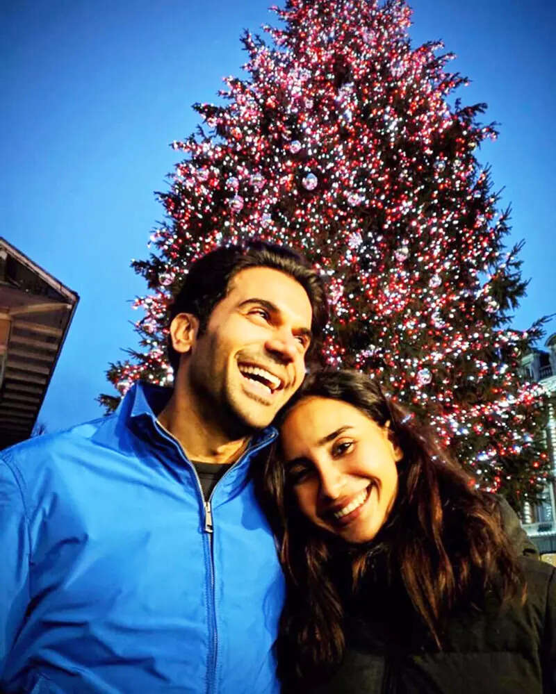 Lovely pictures of Rajkummar Rao and Patralekhaa trend after reports suggest actress will wear a Sabya saree on her wedding day