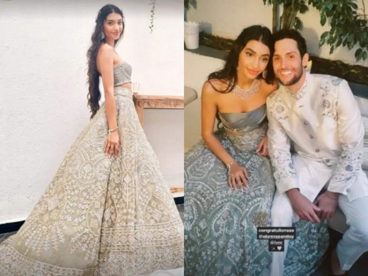 All the stylish looks and guests from Alanna Panday s wedding