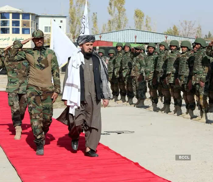 Taliban hold military parade with US-made weapons