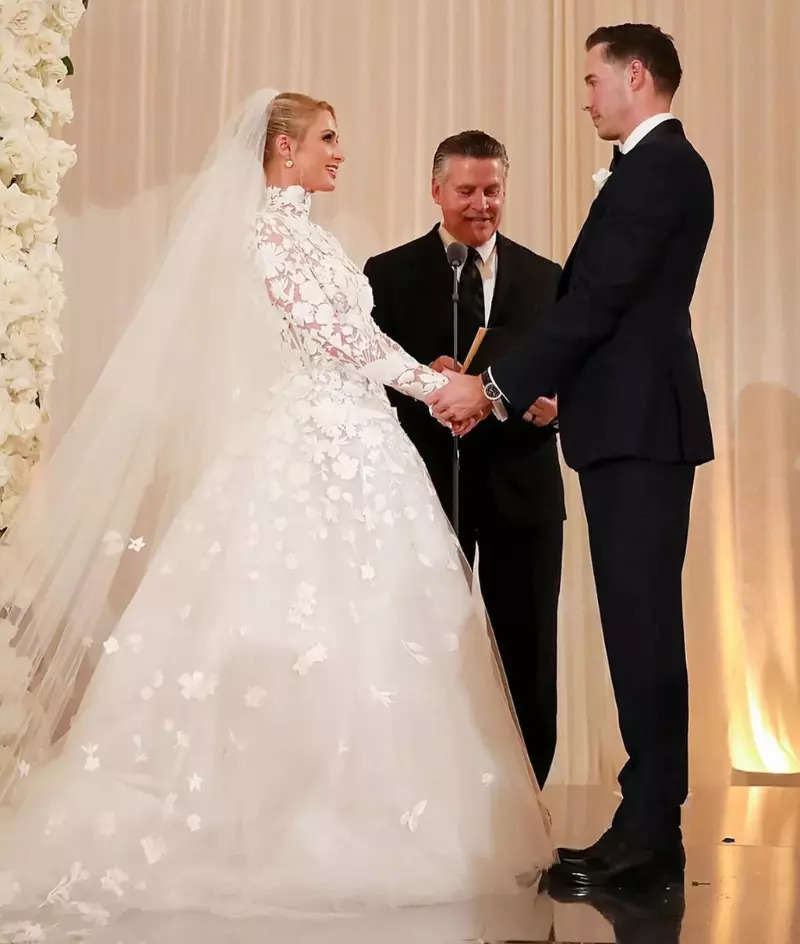 These dreamy wedding pictures of Paris Hilton and Carter Reum are straight out of a fairy tale!
