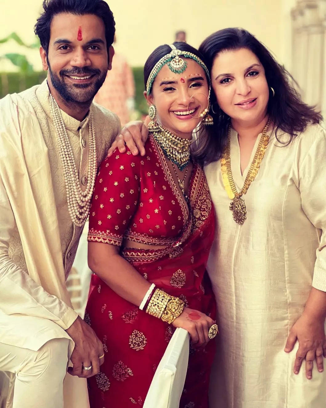 Farah Khan pens a sweet note for newlyweds Rajkummar Rao and Patralekhaa;  calls it &#39;most beautiful and emotional wedding&#39; | Hindi Movie News - Times  of India