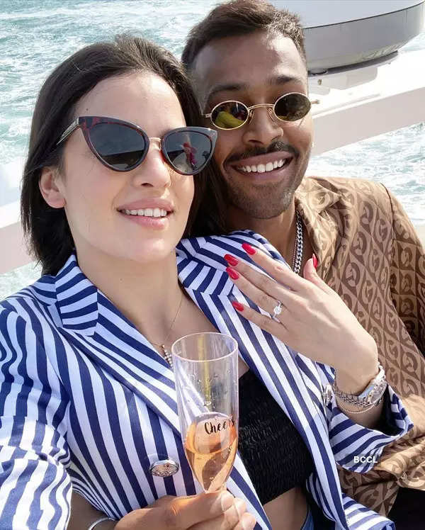 These stunning pictures of Hardik Pandya and wife go viral after custom officials seized watches worth '5 crore'