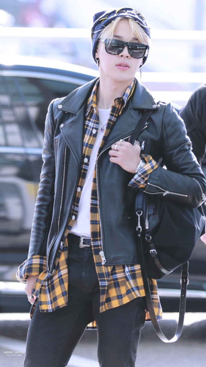 BTS Jimin Leather Jacket - Jacketempire