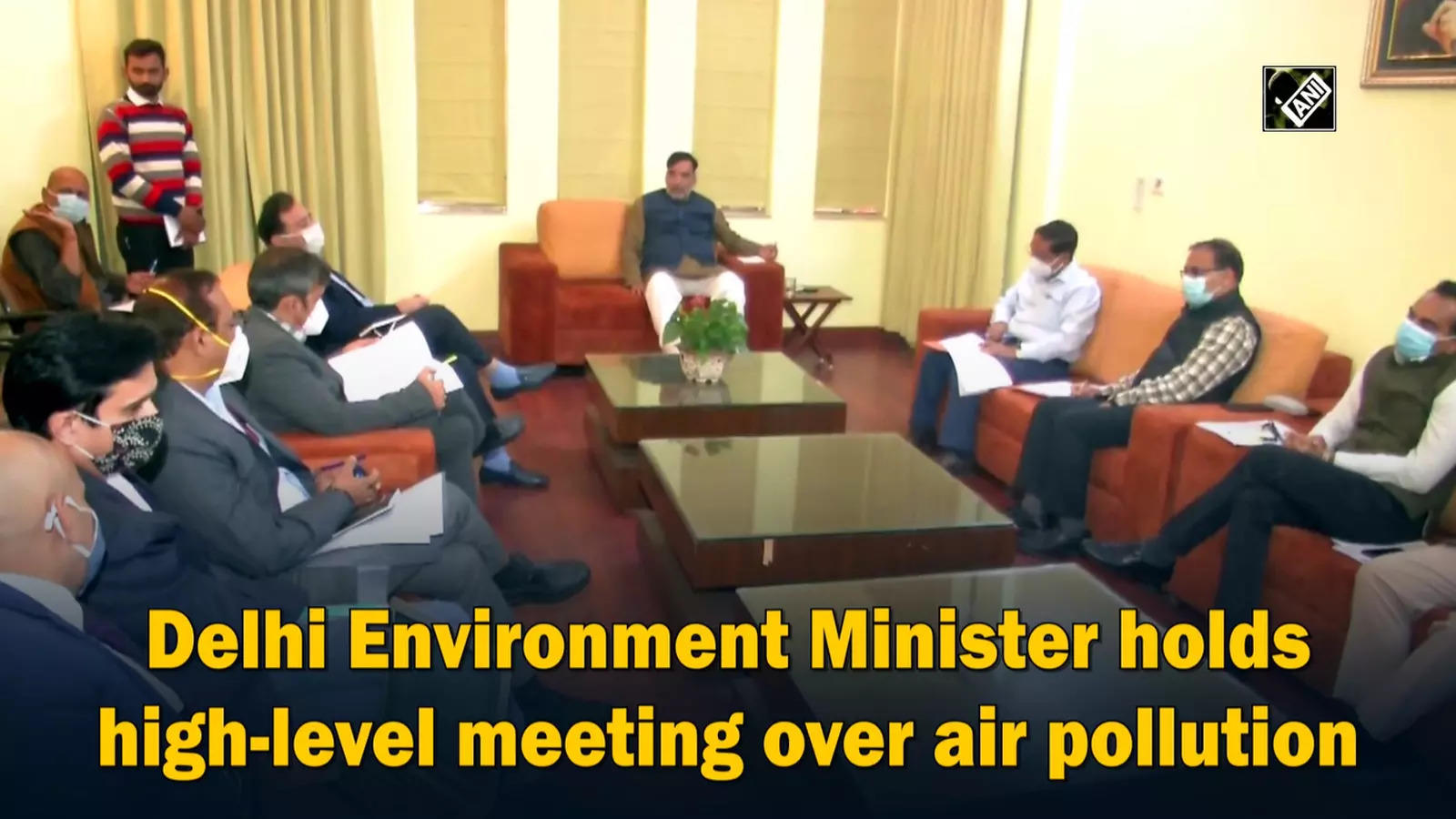 Delhi Environment Minister holds high-level meeting over air pollution