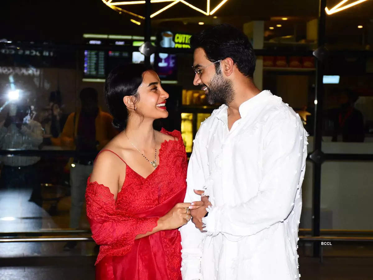 Rajkummar Rao and Patralekhaa just can’t take their eyes off each other in these new pictures post their dreamy wedding