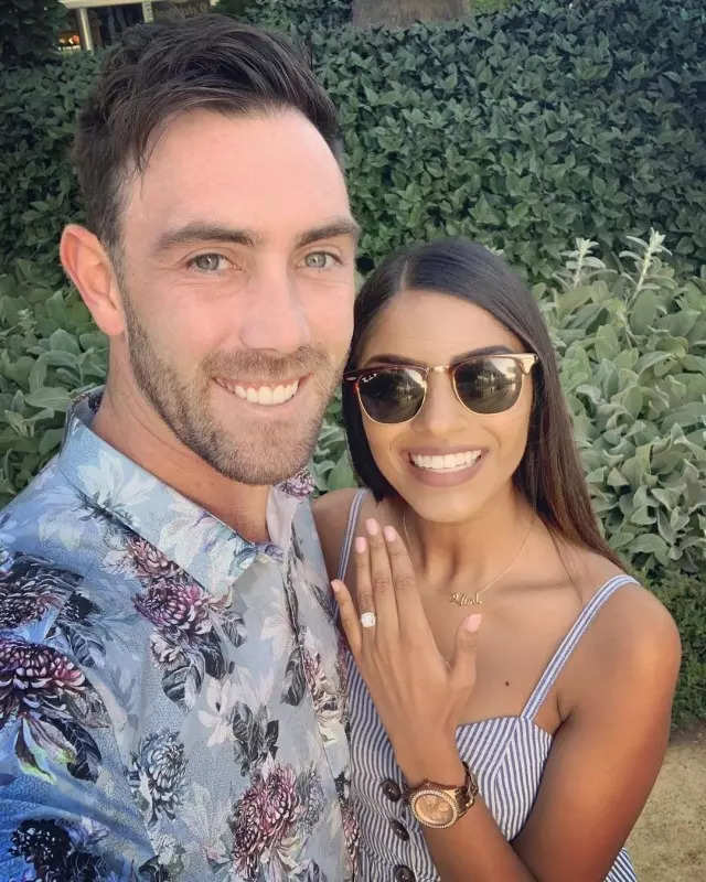 Who is Glenn Maxwell's Indian fiance Vini Raman? Meet the Aussie cricketer's sweetheart in these stylish couple photos