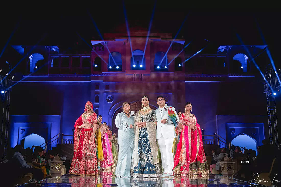 Pictures of Pakeezah Collection showcased by designer Mohit Falod