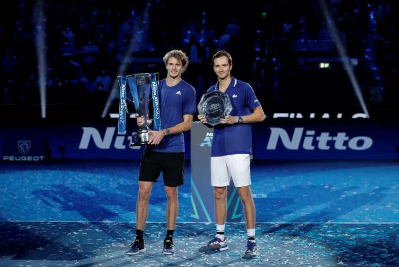 Alexander Zverev beats Daniil Medvedev to win ATP finals 2021, photos of German tennis ace lifting the trophy go viral