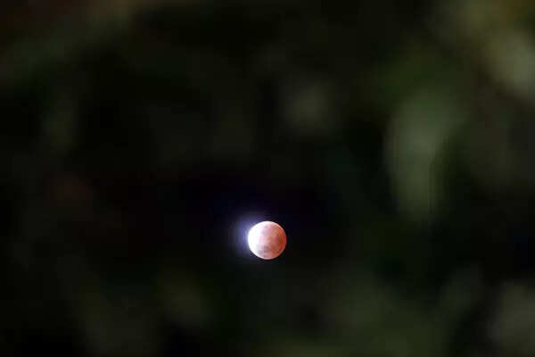 Stunning images of longest partial lunar eclipse in 580 years