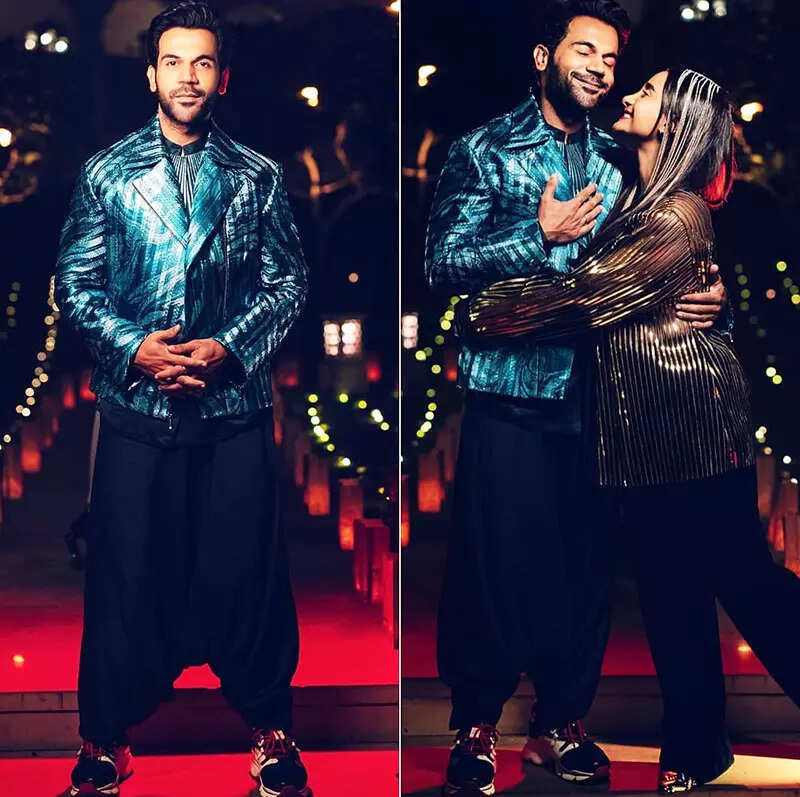 Fun-filled pictures from Rajkummar Rao and Patralekhaa's 'Pyjama Party' with Farah Khan and friends