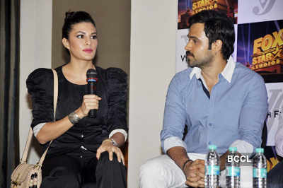 Emraan-Jackie @ press meet