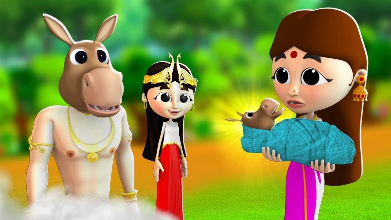 Most Popular Kids Shows In Hindi - The Donkey Prince | Videos For Kids ...