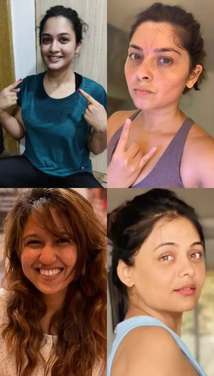 No makeup looks of Marathi TV actresses
