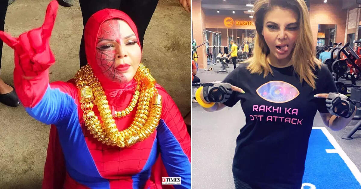 From getting trolled for her yoga pictures to her wedding album, Rakhi Sawant surely proves to be a drama queen