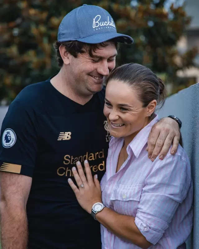 Ashleigh Barty gets engaged to long-term partner Garry Kissick! Mushy pictures of the tennis star with her 'future husband' set relationship goals