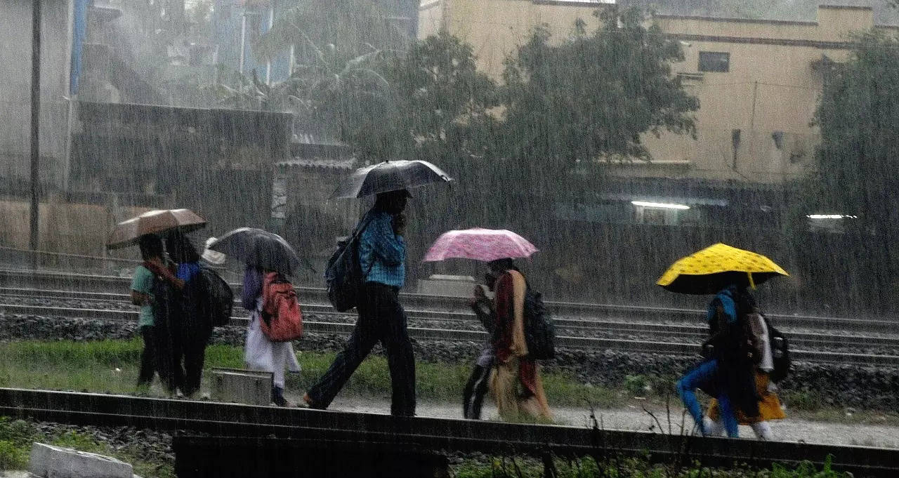 Chennai Rain: Heavy Rain Lashes Chennai; Roads Waterlogged