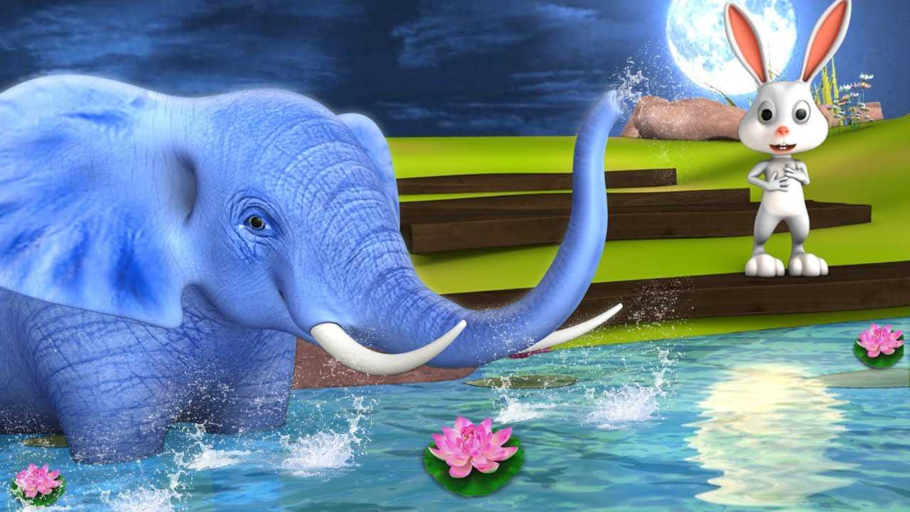 புத்திசாலி முயல் மற்றும் யானை Clever Rabbit and Elephant 3D Animated Animal  Stories | JOJO TV Tales | Entertainment - Times of India Videos