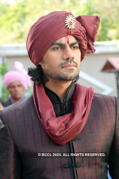 Gaurav Chopra on the sets of TV show 'Uttaran' at Filmcity, Goregaon ...