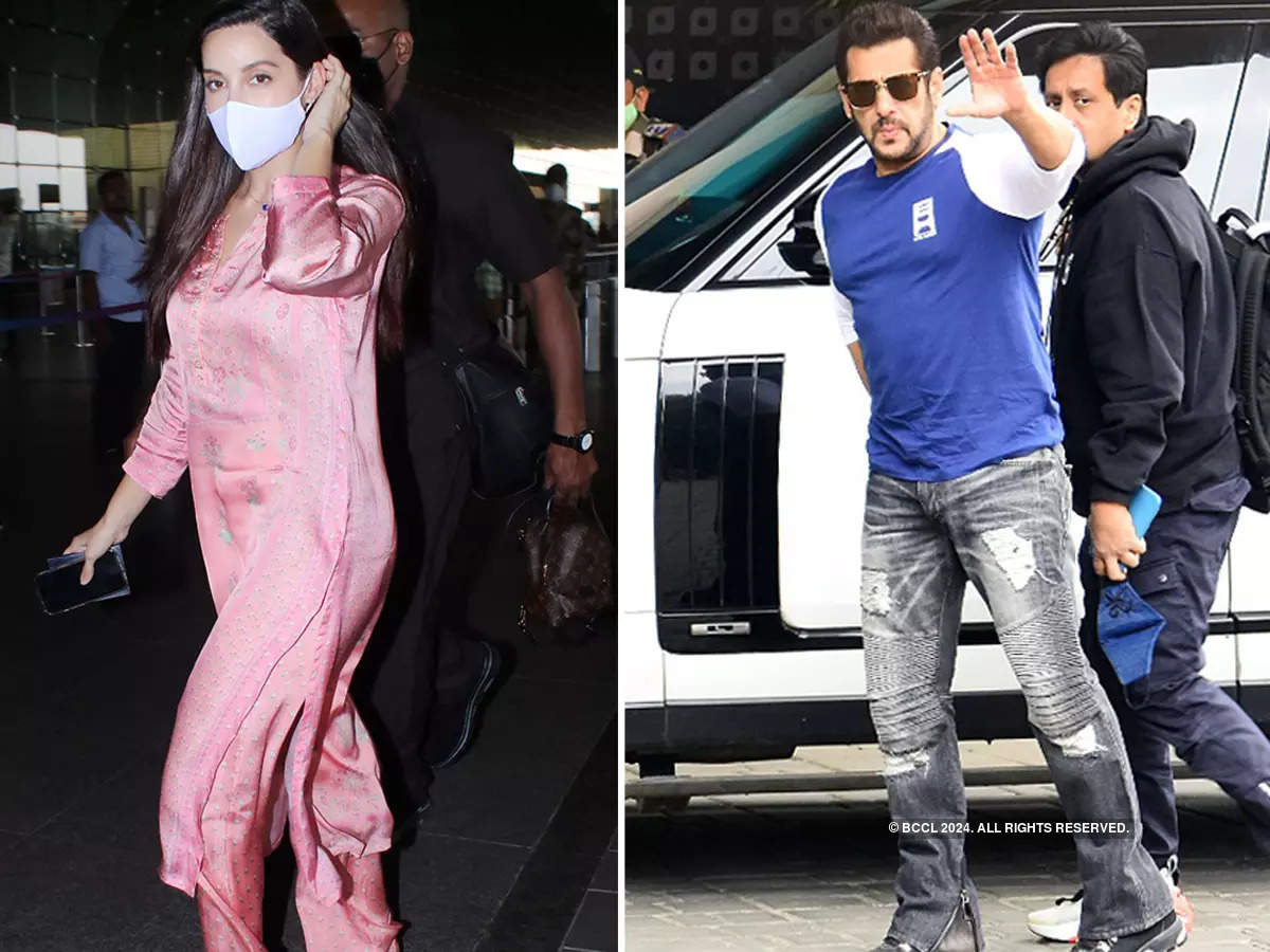 #ETimesSnapped: From Nora Fatehi to Salman Khan, paparazzi pictures of your favourite celebs
