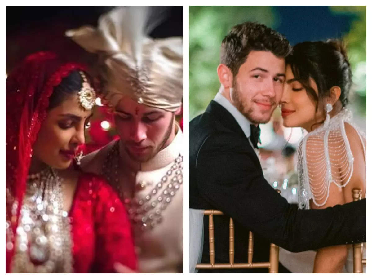 Inside Priyanka Chopra and Nick Jonas' colourful three-day wedding - the  cake, dresses, guests and parties