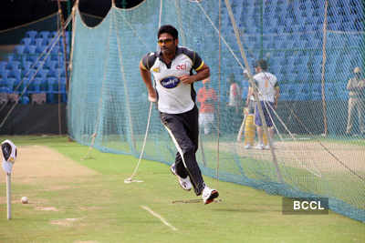 Suniel Shetty practice for CCL match