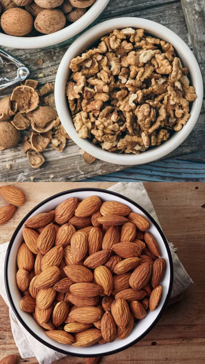 Almonds or walnuts What s better for weight loss Times of India